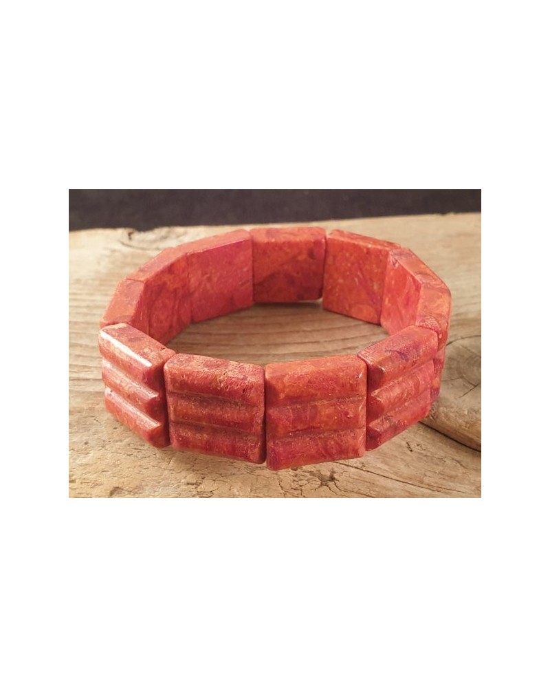 Schaumkorallekoralle Armband 18mm
