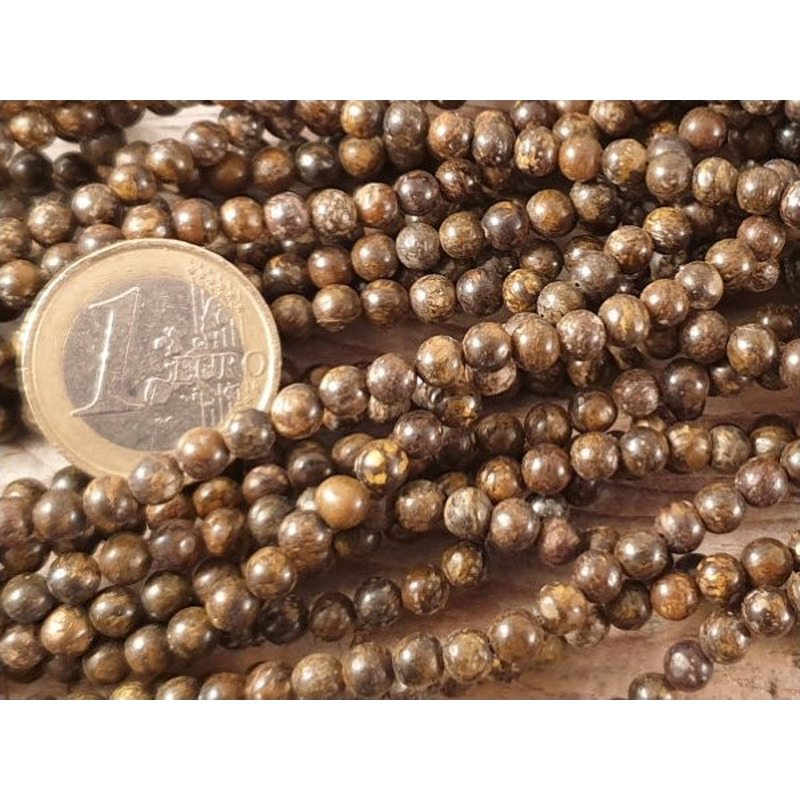 Bronzitkette 4mm