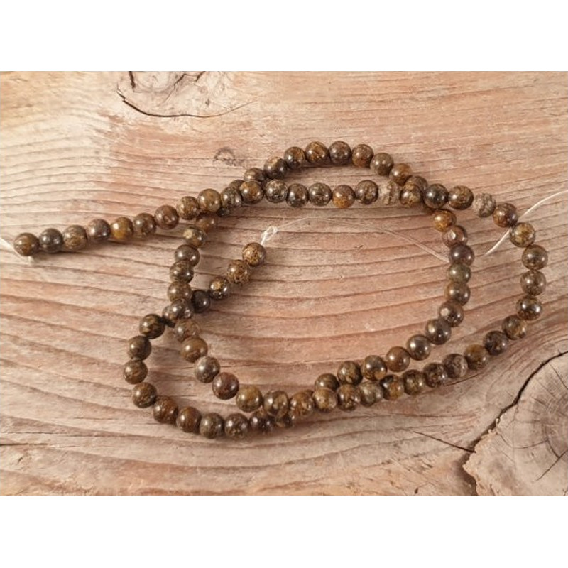 Bronzitkette 4mm