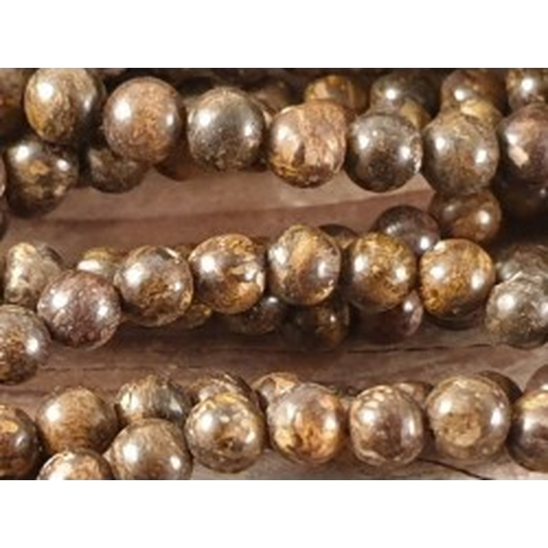 Bronzitkette 4mm