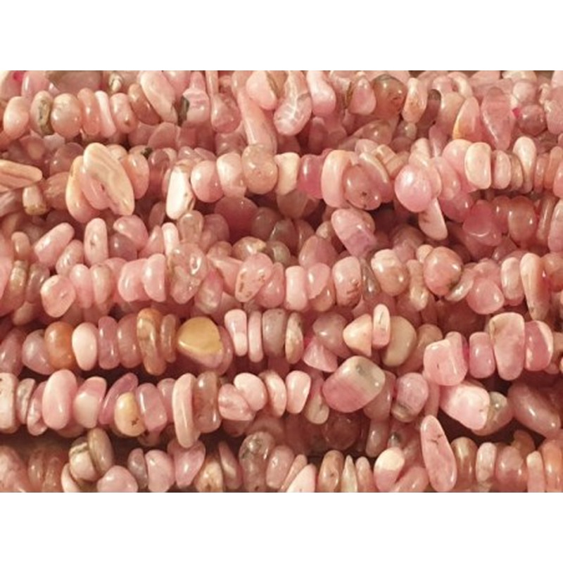 Rhodochrositkette 3-5mm/88cm