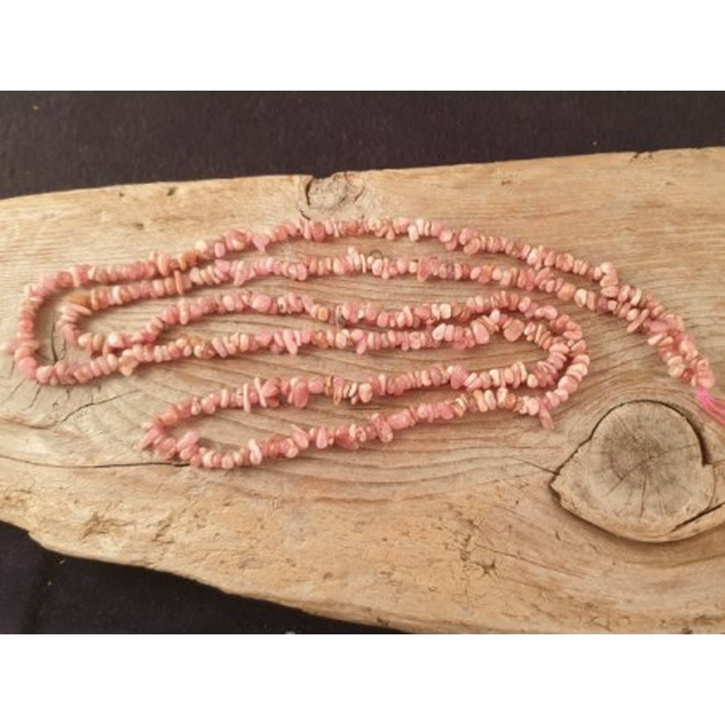 Rhodochrositkette 3-5mm/88cm