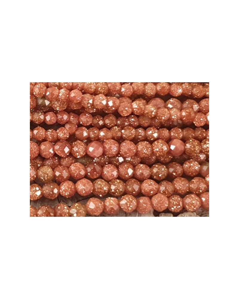 Goldflusskette facettiert 2mm