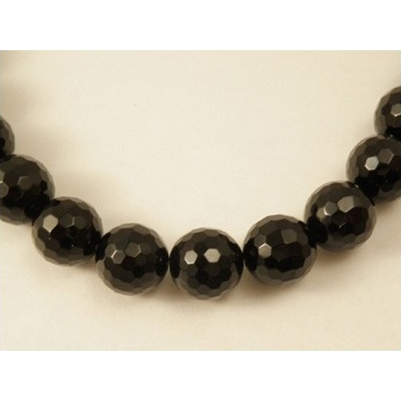 Onyxkette facettiert 14mm
