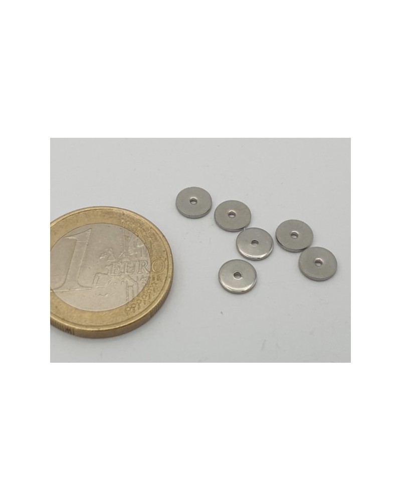 Zwischenteil, Scheibe 6mm, Edelstahl