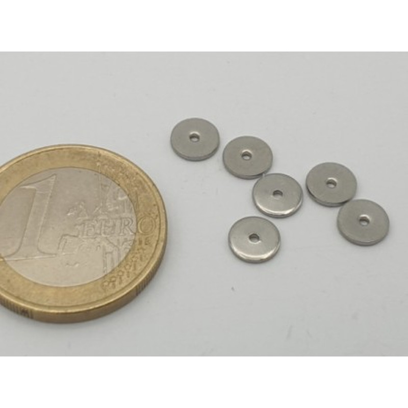 Zwischenteil, Scheibe 6mm, Edelstahl