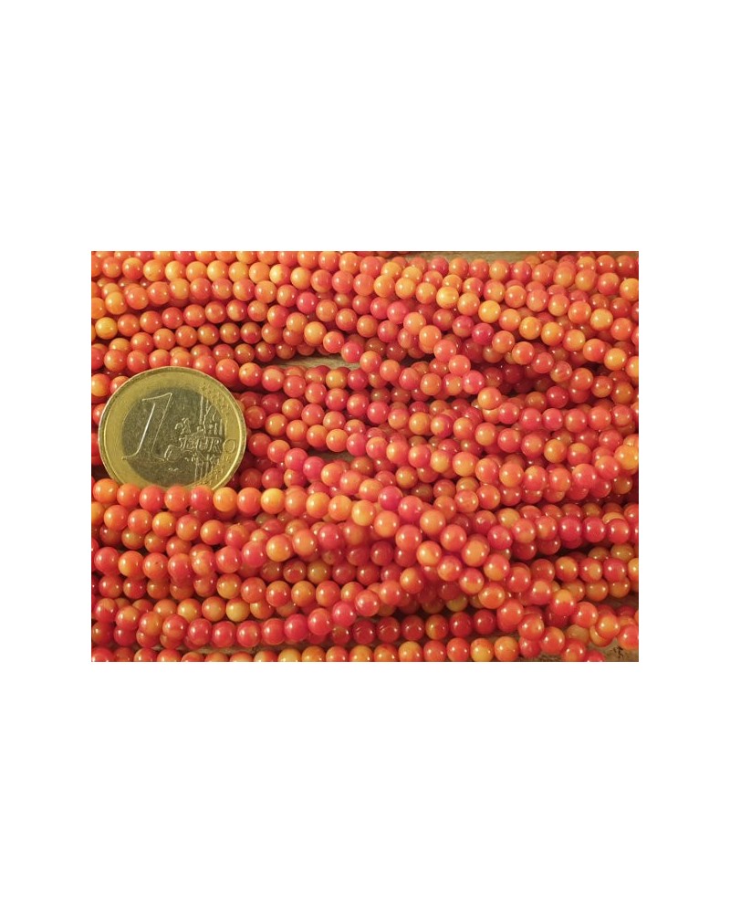 Bambuskorallekette 4mm