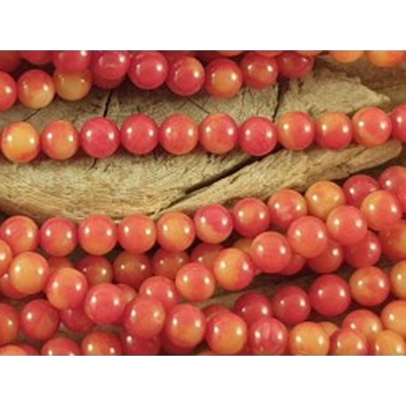 Bambuskorallekette 4mm