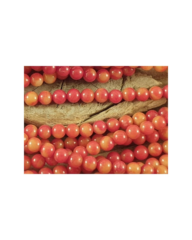 Bambuskorallekette 4mm