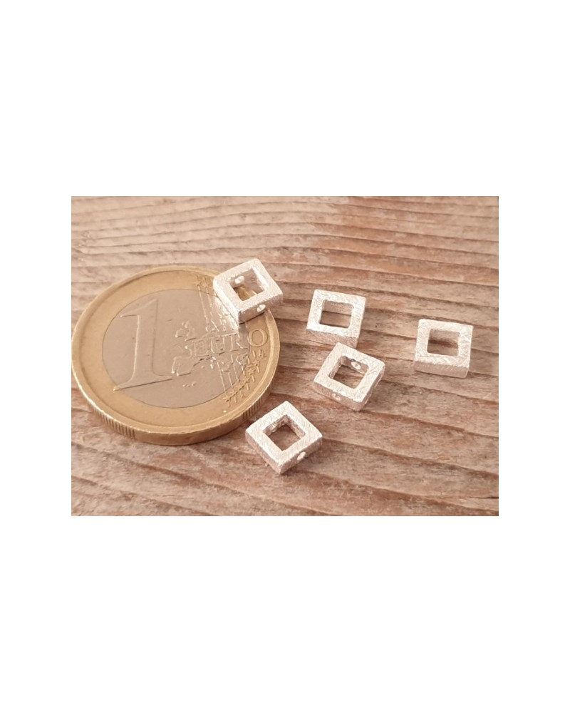 Zwischenteil 6x6x2mm, 925 Silber