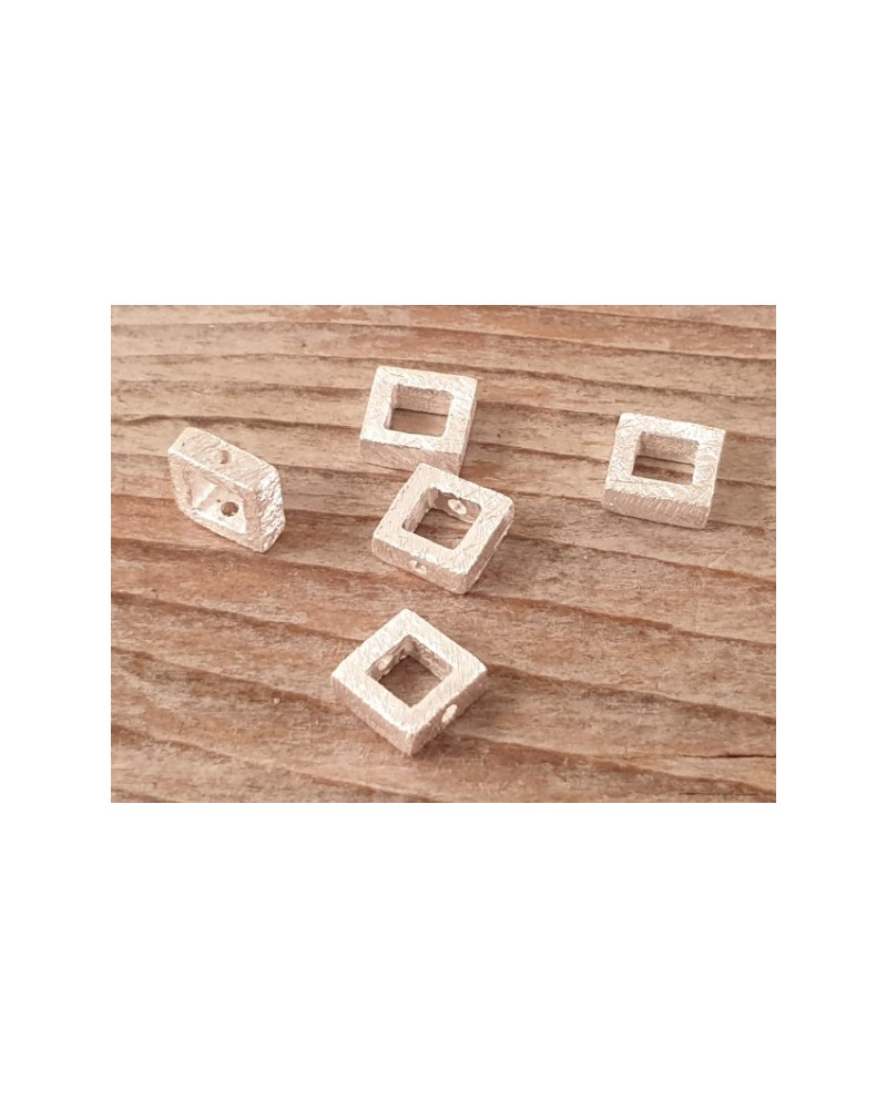 Zwischenteil 6x6x2mm, 925 Silber