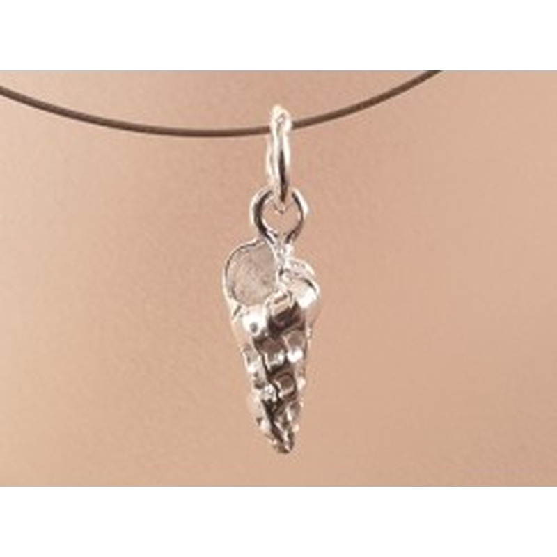 Charm Schnecke 18mm, 925 Silber