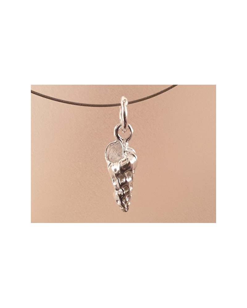 Charm Schnecke 18mm, 925 Silber