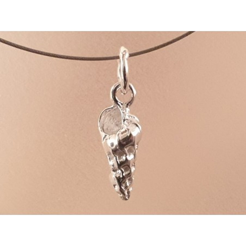 Charm Schnecke 18mm, 925 Silber