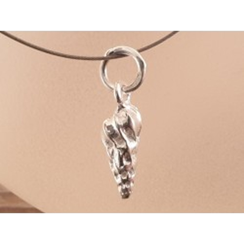 Charm Schnecke 18mm, 925 Silber 2