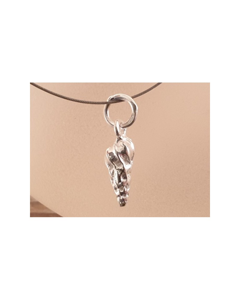 Charm Schnecke 18mm, 925 Silber