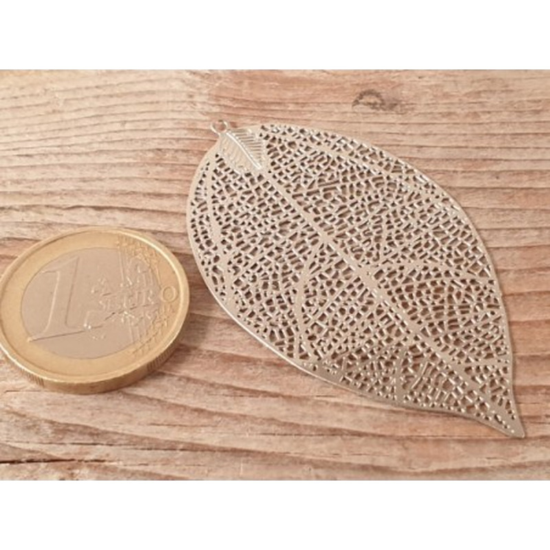 Blattanhänger 60x33x0.3mm, Edelstahl