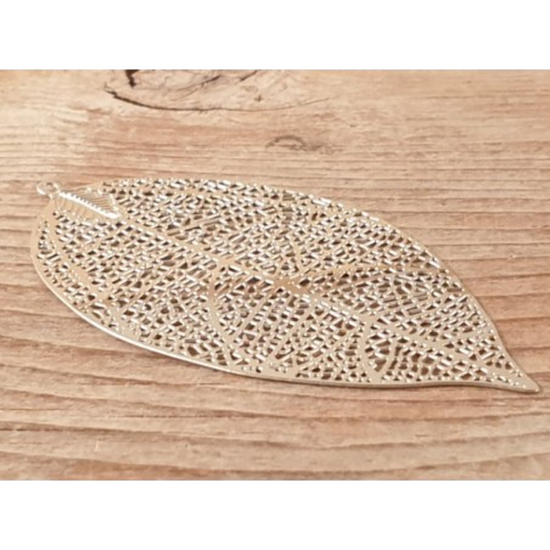 Blattanhänger 60x33x0.3mm, Edelstahl