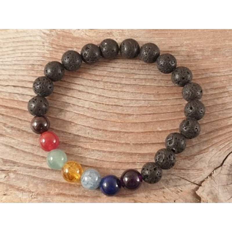 Chakra 8mm Armband