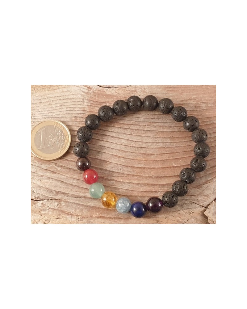 Chakra 8mm Armband