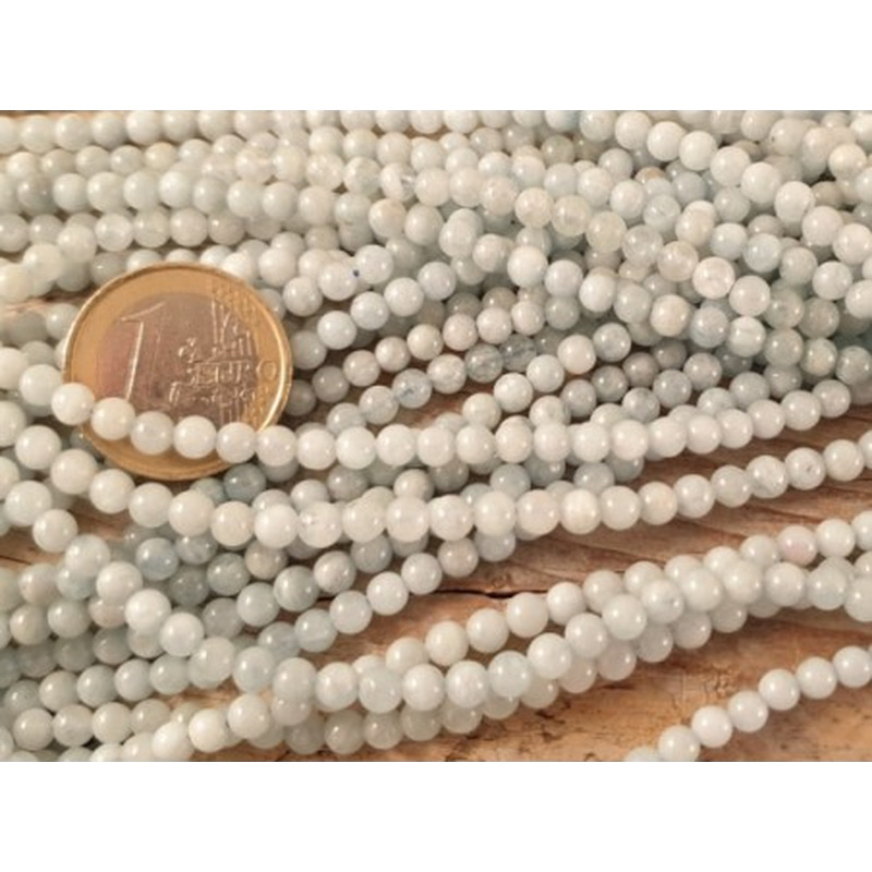 Aquamarinkette 4mm