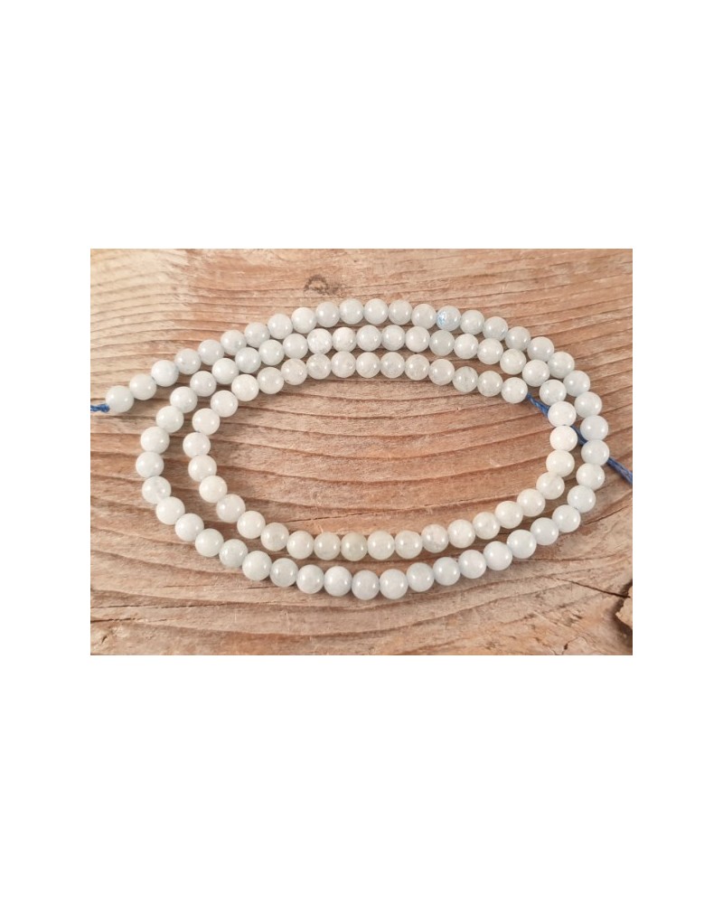 Aquamarinkette 4mm