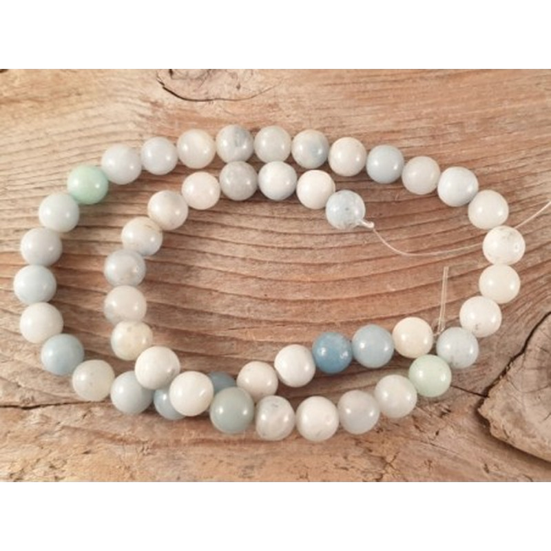 Amazonitkette 8mm