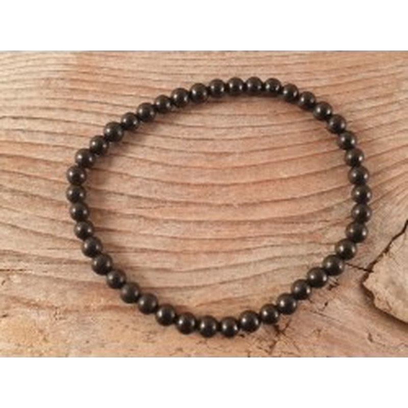 Schungit (Shungit) 4mm Armband