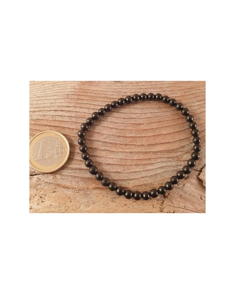 Schungit (Shungit) 4mm Armband