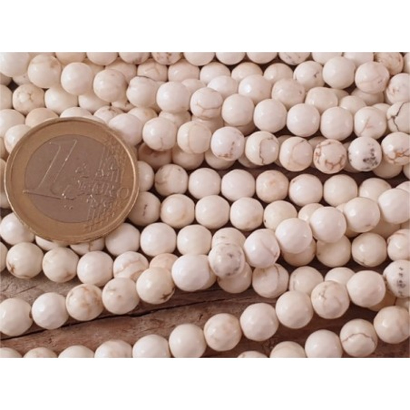 Magnesitkette 6mm facettiert