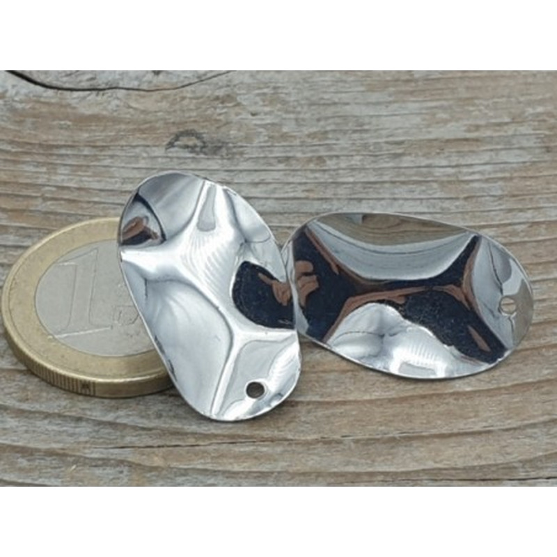 Ohrstecker 15x25mm (2 Stk), Edelstahl