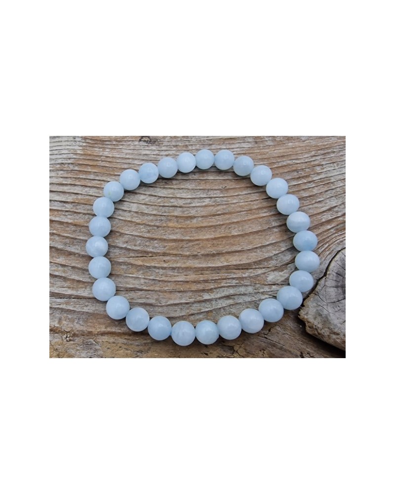 Aquamarin Armband 6mm