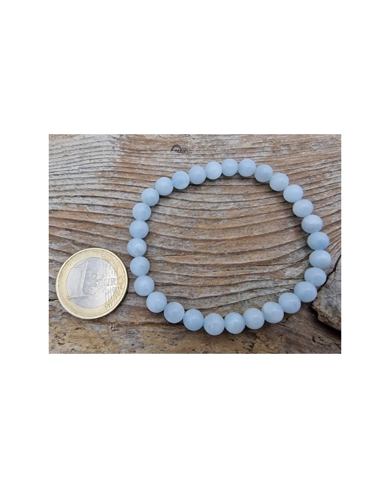 Aquamarin Armband 6mm