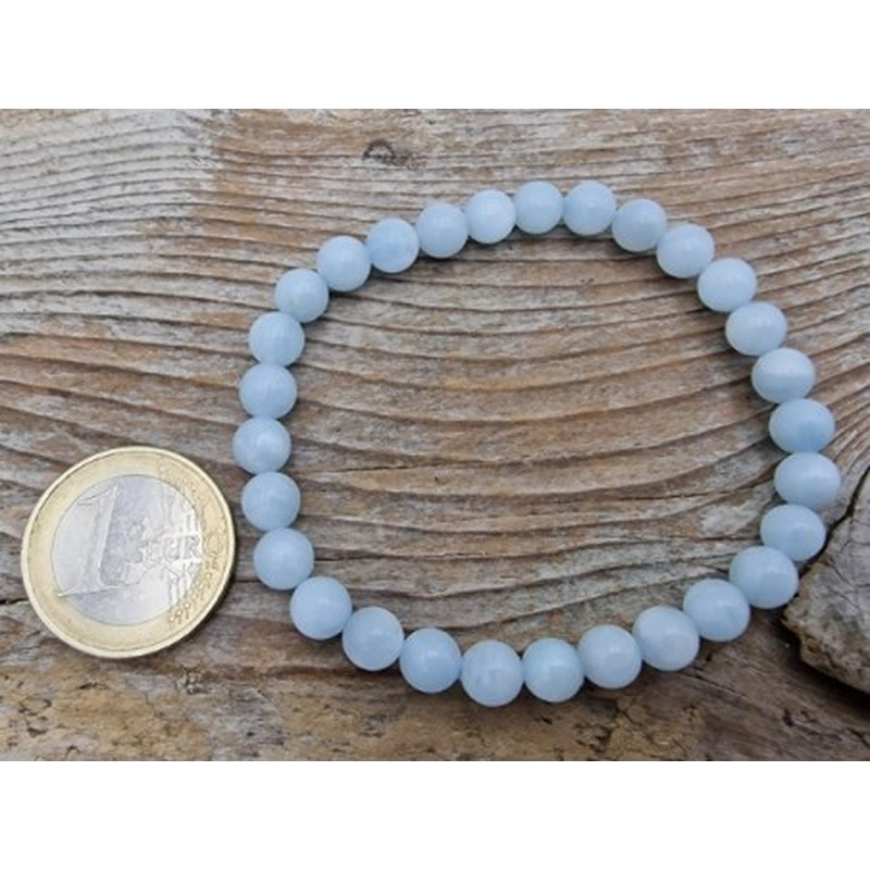 Aquamarin Armband 6mm