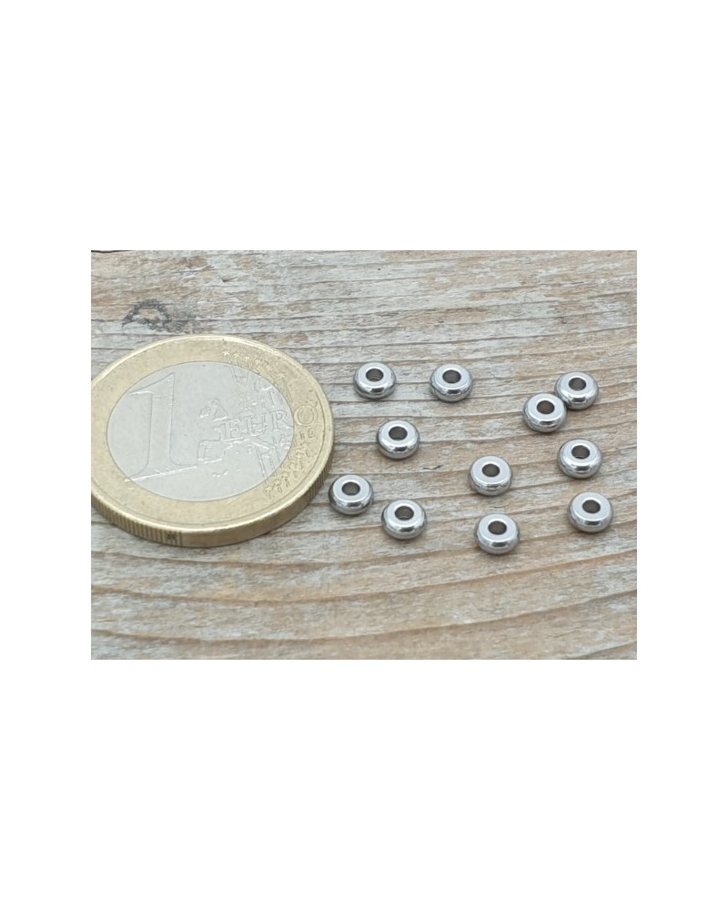 Zwischenteil, Scheibe 4x1.7mm, Edelstahl