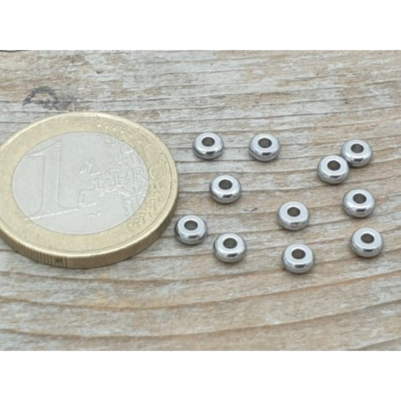 Zwischenteil, Scheibe 4x1.7mm, Edelstahl