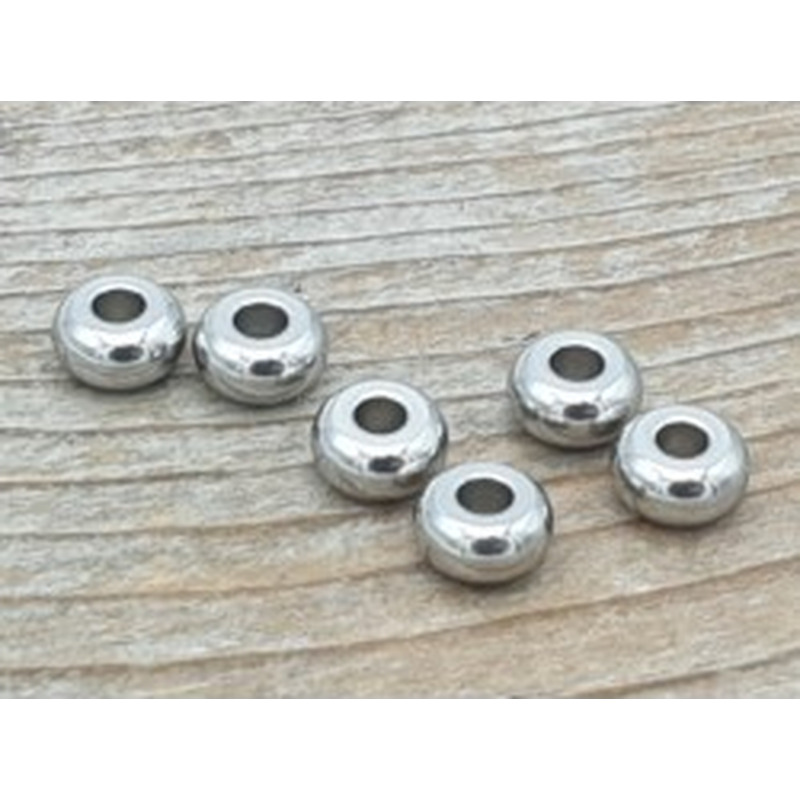Zwischenteil, Scheibe 6x3mm, Edelstahl