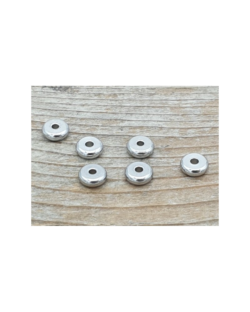 Zwischenteil, Scheibe 6x2mm, Edelstahl