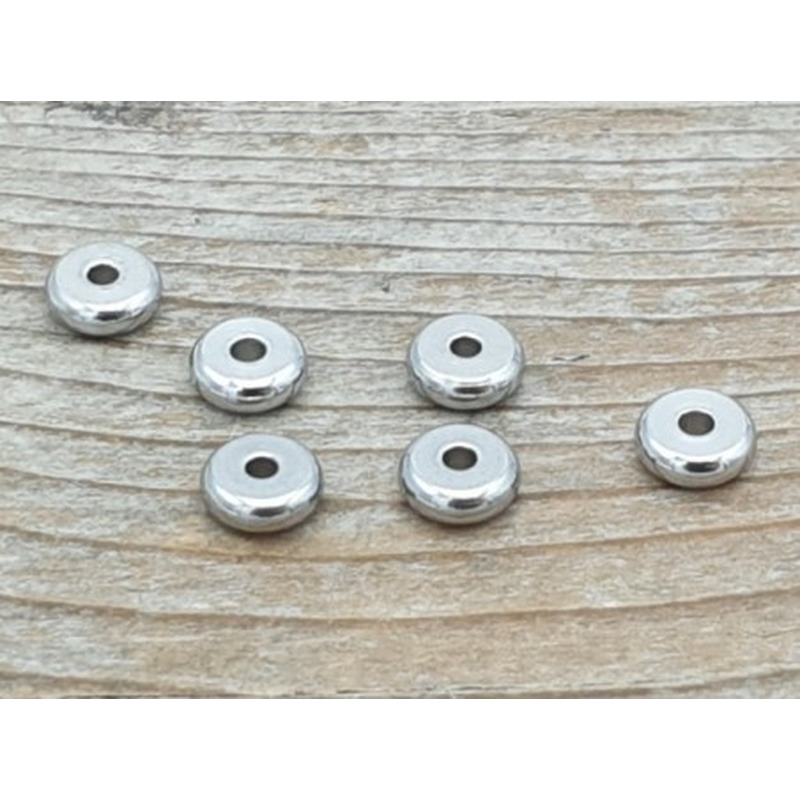 Zwischenteil, Scheibe 6x2mm, Edelstahl