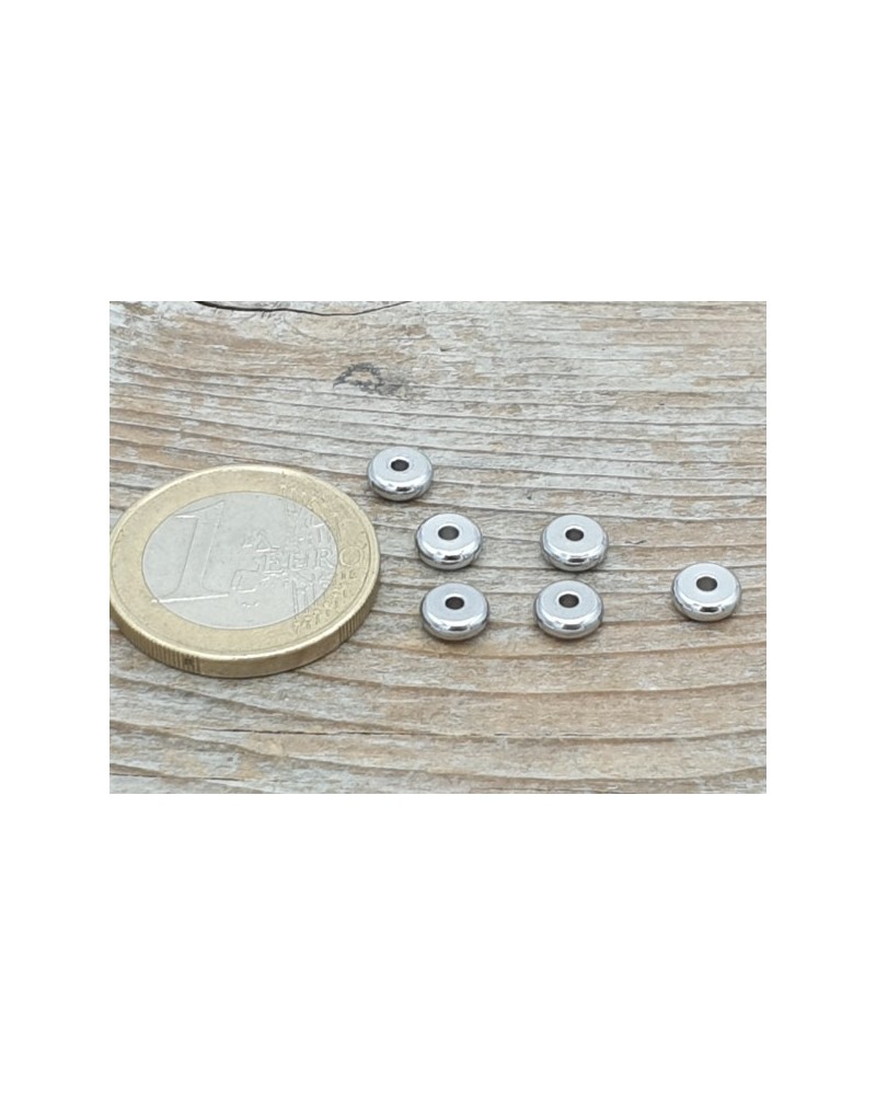 Zwischenteil, Scheibe 6x2mm, Edelstahl
