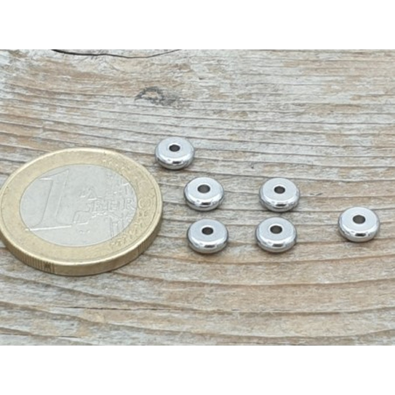 Zwischenteil, Scheibe 6x2mm, Edelstahl