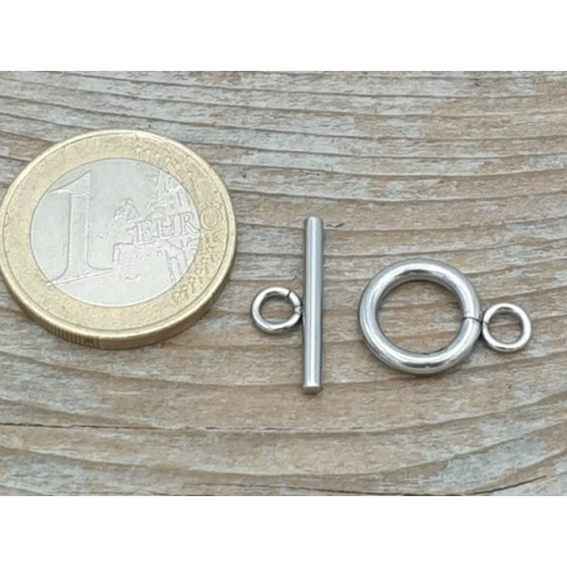 Knebelschliesse 12mm Edelstahl