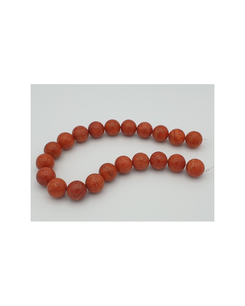 Schaumkoralle Kette 20mm