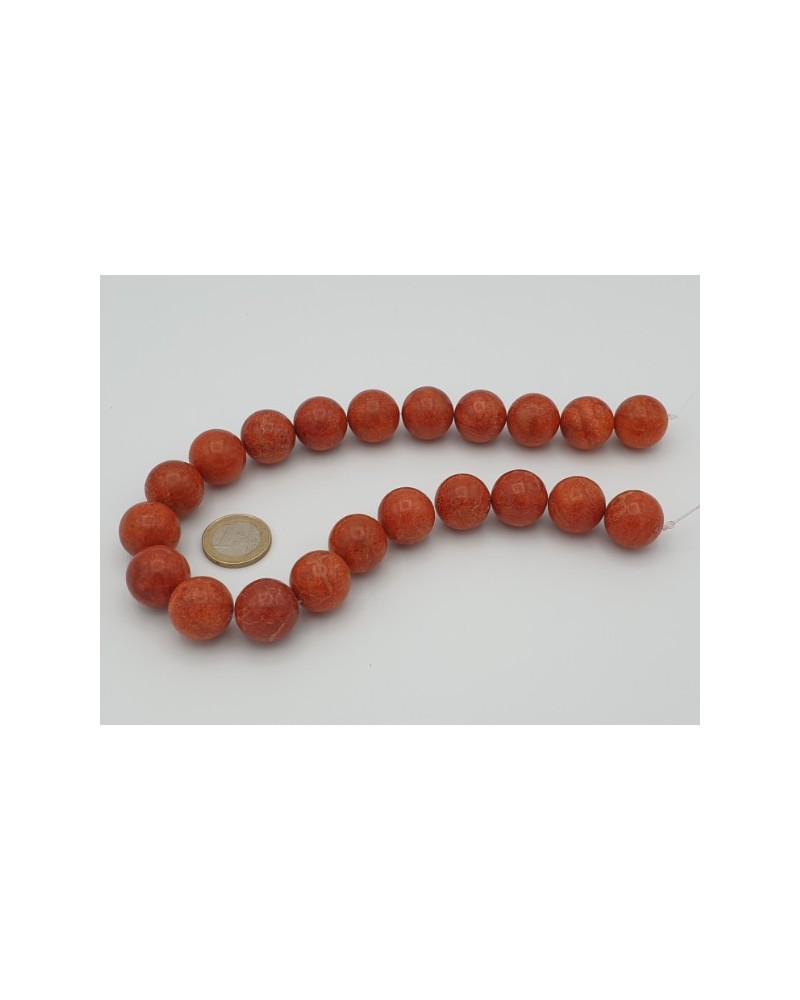 Schaumkoralle Kette 20mm