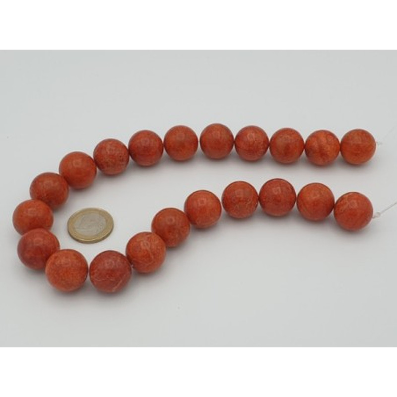 Schaumkoralle Kette 20mm