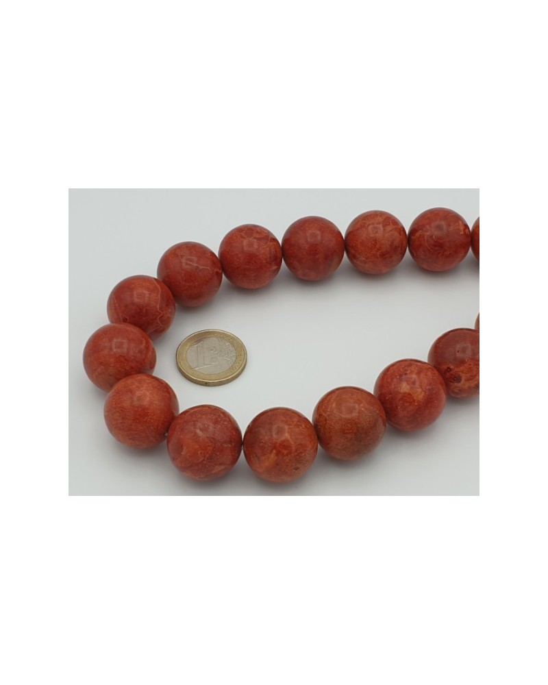 Schaumkoralle Kette 22mm