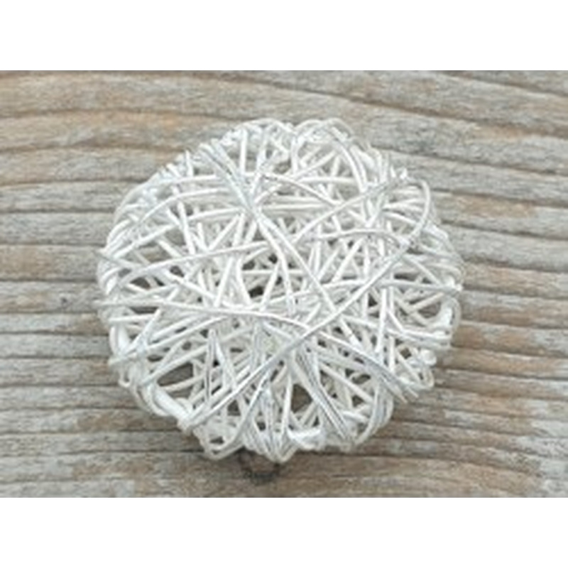 Zwischenteil, Netz 30mm, Metall versilbert
