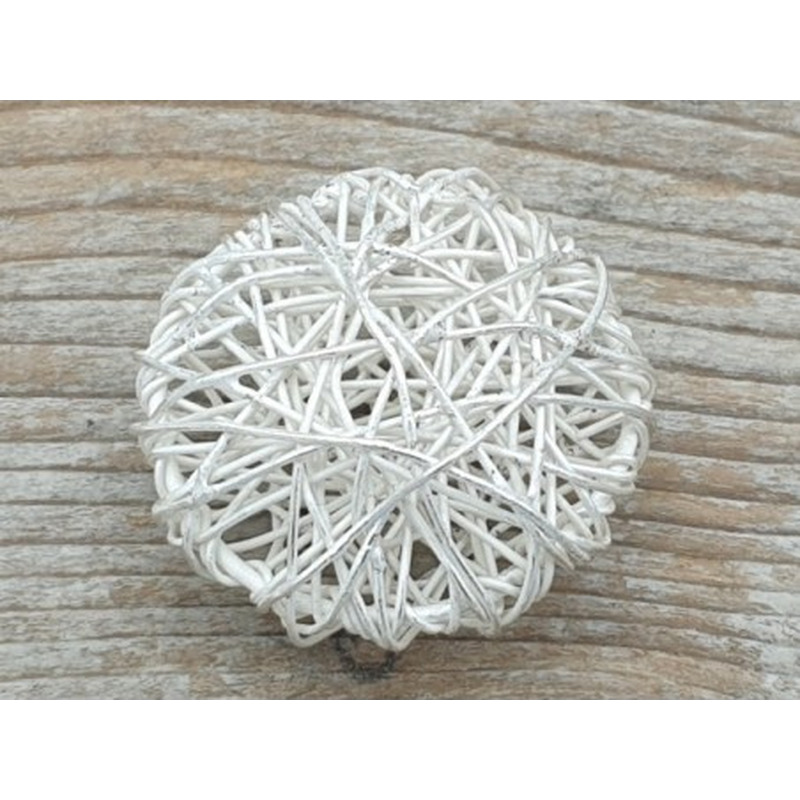 Zwischenteil, Netz 30mm, Metall versilbert
