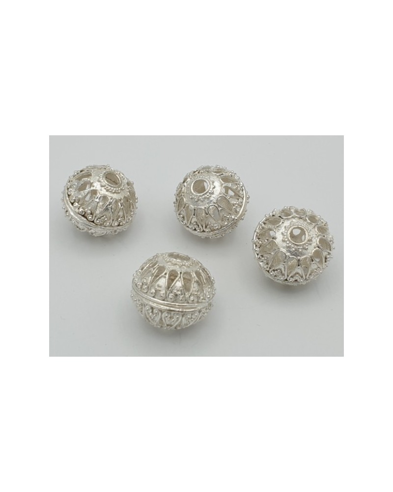 Zwischenteil 20mm, Metall silberfarben