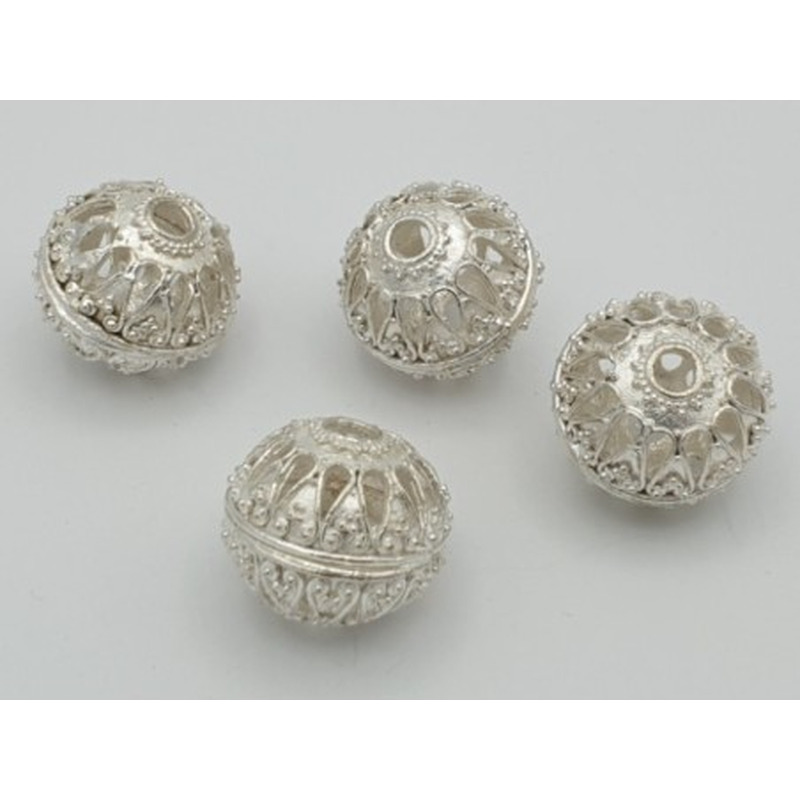 Zwischenteil 20mm, Metall silberfarben